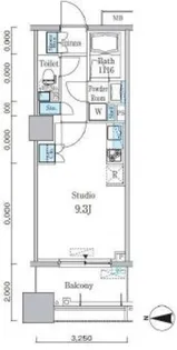パークキューブ亀戸【12階】の間取り