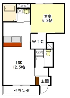 ブラウンハウス【1階】の間取り