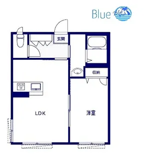 リラフォート鵠沼【2階】の間取り
