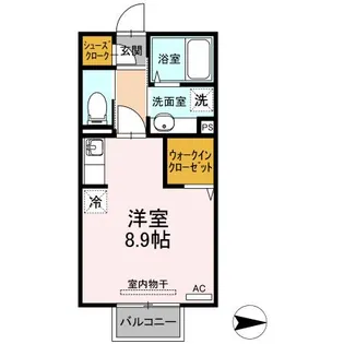 ManaLea【2階】の間取り
