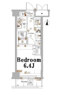 アクサス板橋本町【3階】の間取り