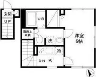 クレール王子神谷【2階】の間取り