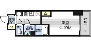 ファステート大阪EASTパーレス【8階】の間取り