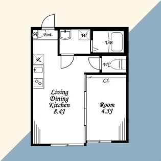 フローレンスベリー八王子【3階】の間取り