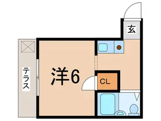 コーポあさひ【2階】の間取り
