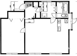 コーポ高野【3階】の間取り