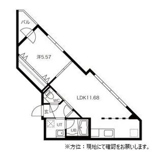 プレジオS11【4階】の間取り