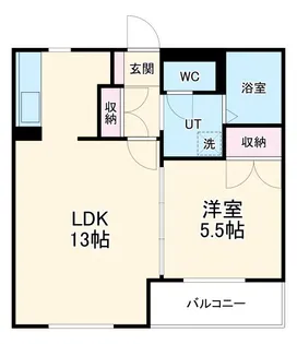 アクアリオ【1階】の間取り