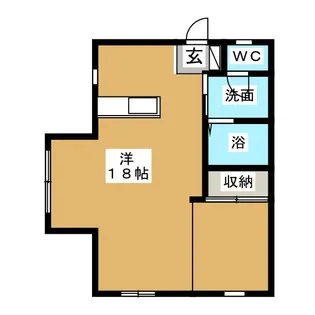 エンジェルハウス【2階】の間取り