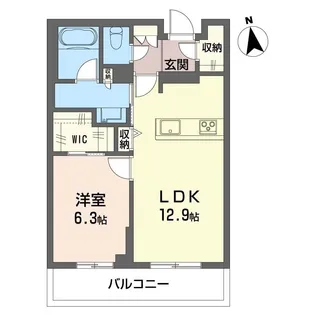 アトリエール F【1階】の間取り