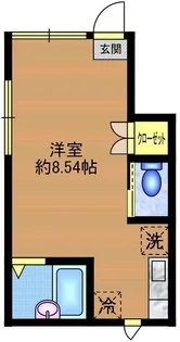 JTテラスハウス五反野【1階】の間取り
