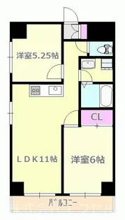 ソレイユ八王子【2階】の間取り