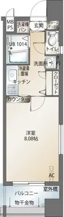エンクレスト天神東II【3階】の間取り