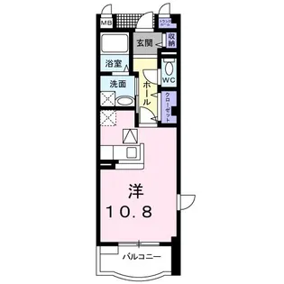 プラネットB【1階】の間取り