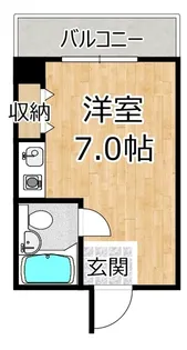 エスタイル塚本【3階】の間取り