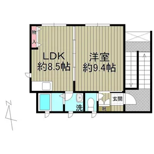 ガーデン浜松町【3階】の間取り