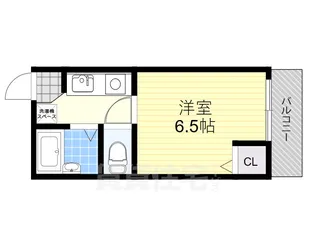 アイリスハイツ5号館【2階】の間取り
