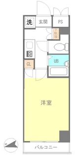 スカイコート恵比寿【5階】の間取り