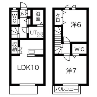 Lumiere【2階】の間取り