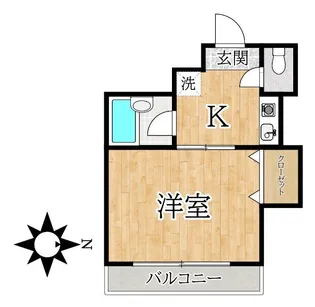 永和第二ビル【3階】の間取り