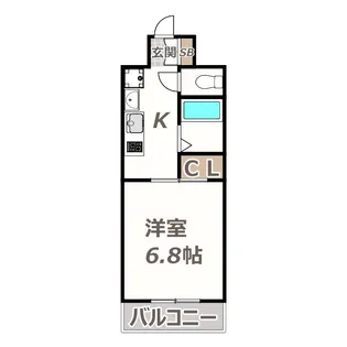岩伸ヴィルブーケ湯里【4階】の間取り