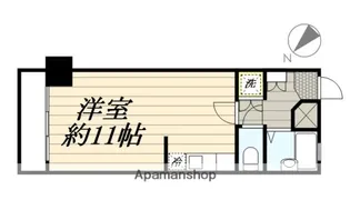 パセール長良【4階】の間取り