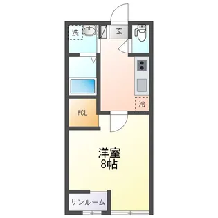 プリモA【1階】の間取り