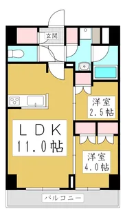 LIME RESIDENCE KAWAGUCHI EAST【3階】の間取り