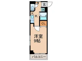 ニュ-カ-スル伊藤【2階】の間取り