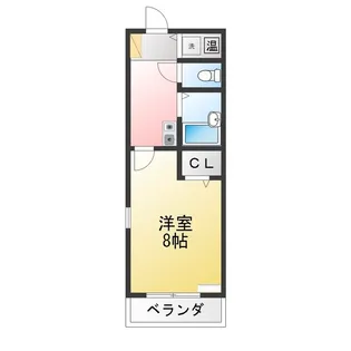 グレイスうばこ【2階】の間取り