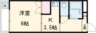 サングレース千歳台【2階】の間取り
