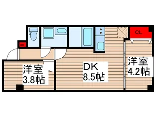 Arpege grande【5階】の間取り