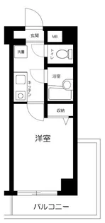 菱和パレス高輪台【2階】の間取り