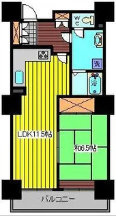 リプレ川口一番街6号棟【15階】の間取り