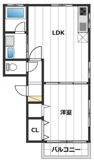アメニティハウスST【2階】の間取り