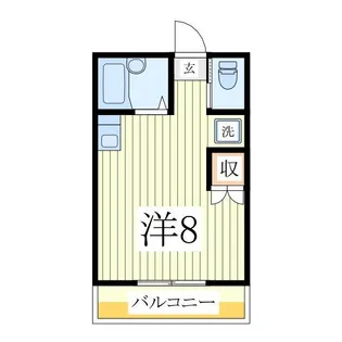 フジマンション【3階】の間取り