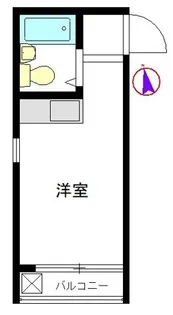 シャンブール自由ヶ丘【2階】の間取り