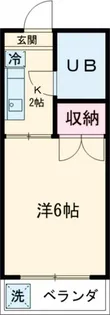 カーサK【2階】の間取り