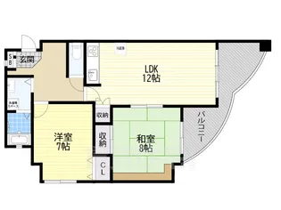 パラッツォデルソーレ【3階】の間取り