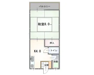 グリーンハウス【2階】の間取り