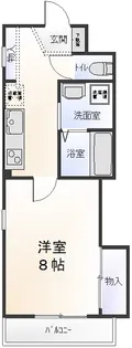 ラフィネ・イノ【1階】の間取り