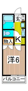 サンビレッジ【2階】の間取り