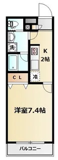 セルリアンパーク根岸【2階】の間取り
