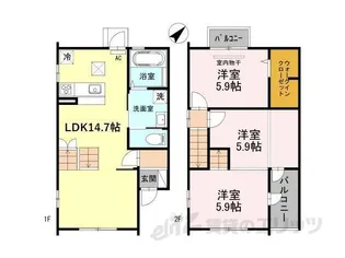 ソフィア・レジデンス【2階】の間取り