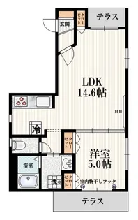 Primavera【1階】の間取り