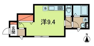ハイツクローバー【1階】の間取り
