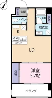 グランフェリス【2階】の間取り