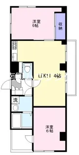 コム・コールデコット【2階】の間取り