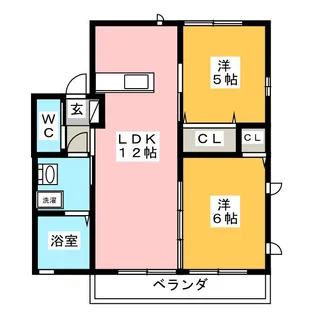 Admirez B【1階】の間取り