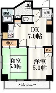 HSB町屋【6階】の間取り